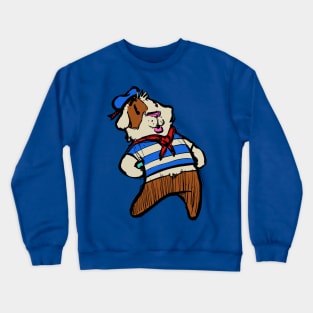 Guinea Pig Sailor Crewneck Sweatshirt